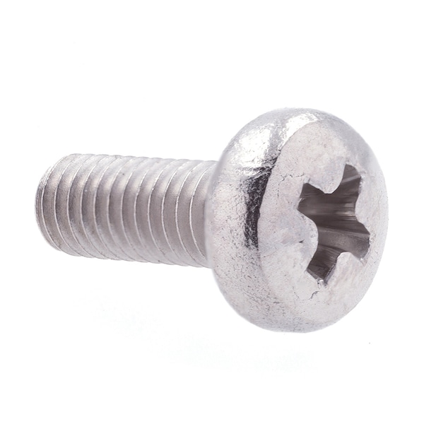 Prime-Line Machine Screw, Metric, Pan Head, Phil Drive M3-0.5 X 8MM A2-70 Stainless Steel 10PK 9131011 - main